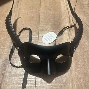 Maleficent Masquerade Black Mask